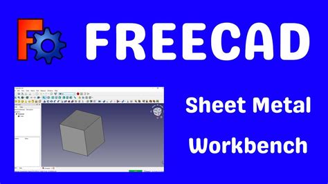 freecad sheet metal module|freecad sheet metal workbench.